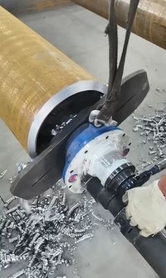 Light Weight Electric Pipe Beveling Machine Interl Mounted Tube Chamfering Tool 15mm