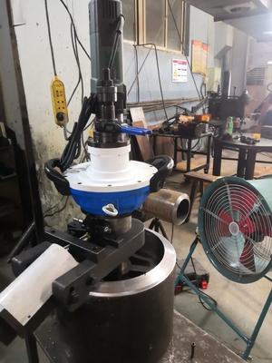 Light Weight Electric Pipe Beveling Machine Interl Mounted Tube Chamfering Tool 15mm