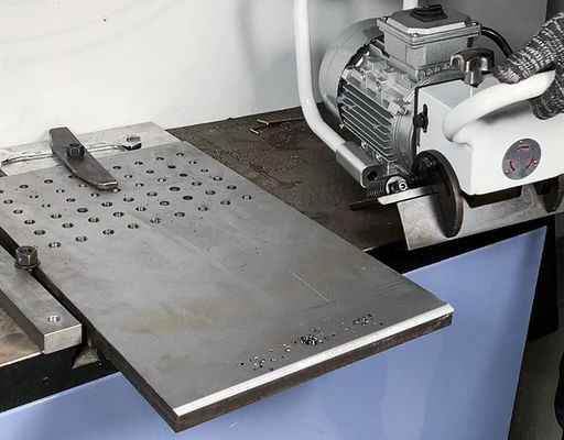 El chaflanar que bisela eléctrico de soldadura portátil de la fresadora del borde de la placa