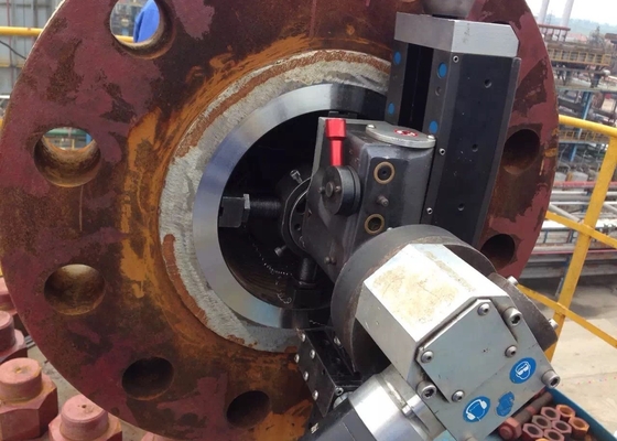 Dentro de la máquina de revestimiento neumática montada del reborde de RTJ 33r/Min